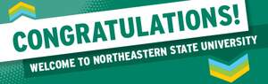 Congratulations! Welcome to Northeastern State University