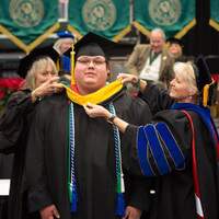 Cody Robinson Graduate from NSU's Graduate College